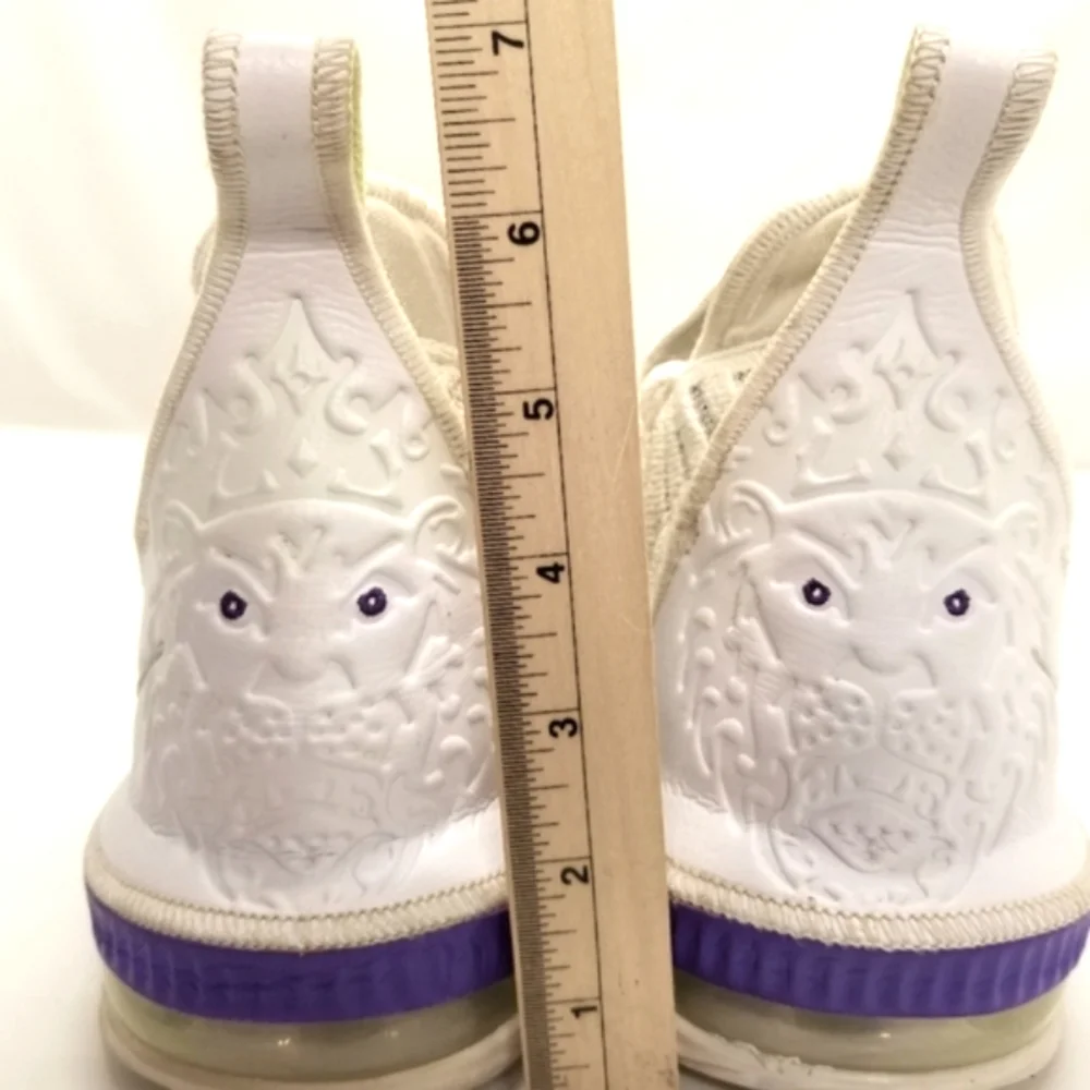Nike LeBron 16 Mens Size 10 Buzz Lightyear Hightop White Purple Lace Up
